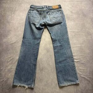 Diesel Zathan Blue Bootcut Jeans Mens Medium Wash  Denim Y2K 32x32